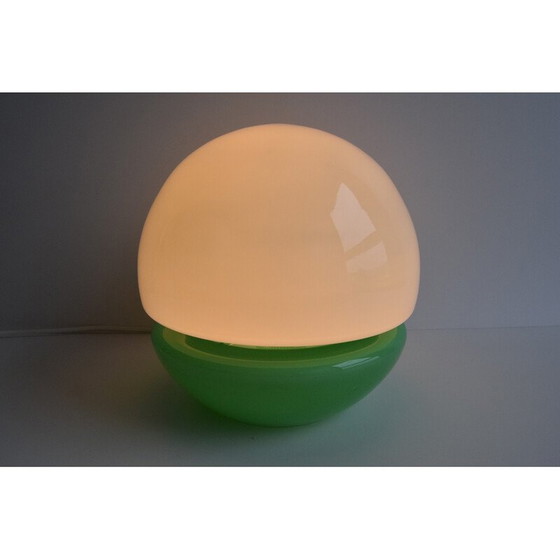 Image 1 of Vintage Glas-Tischlampe von Štěpán Tabery für Opp Jihlava, 1970er Jahre