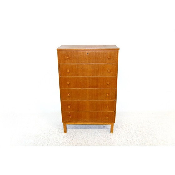 Image 1 of Vintage-Kommode aus Teakholz und Buche, Schweden 1960
