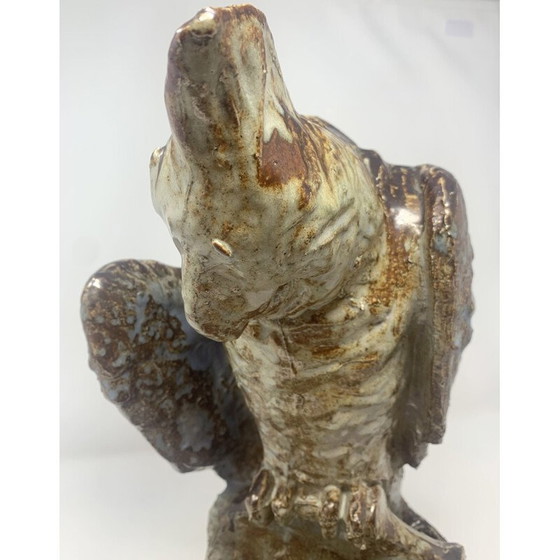 Image 1 of Vintage-Vogelkeramik von Arthur Craco, Belgien 1970