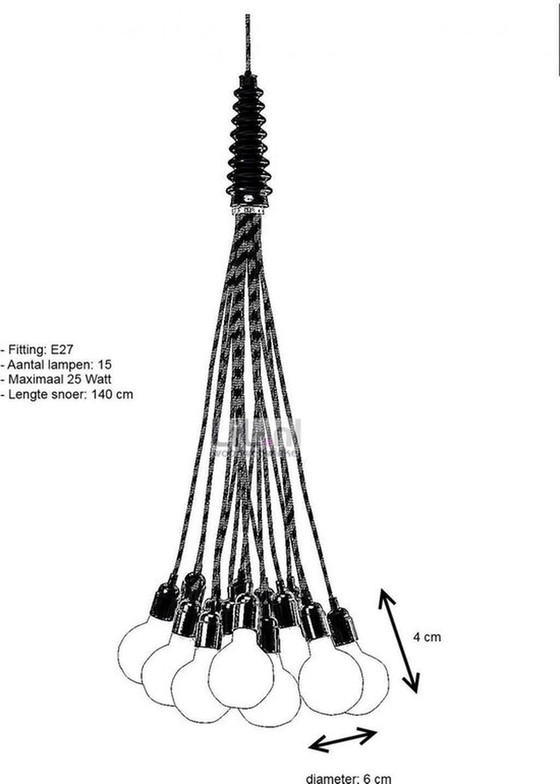 Image 1 of Leitmotiv Bunddellampe entworfen von Leone Cuppen (umfasst 2 Lampensets)