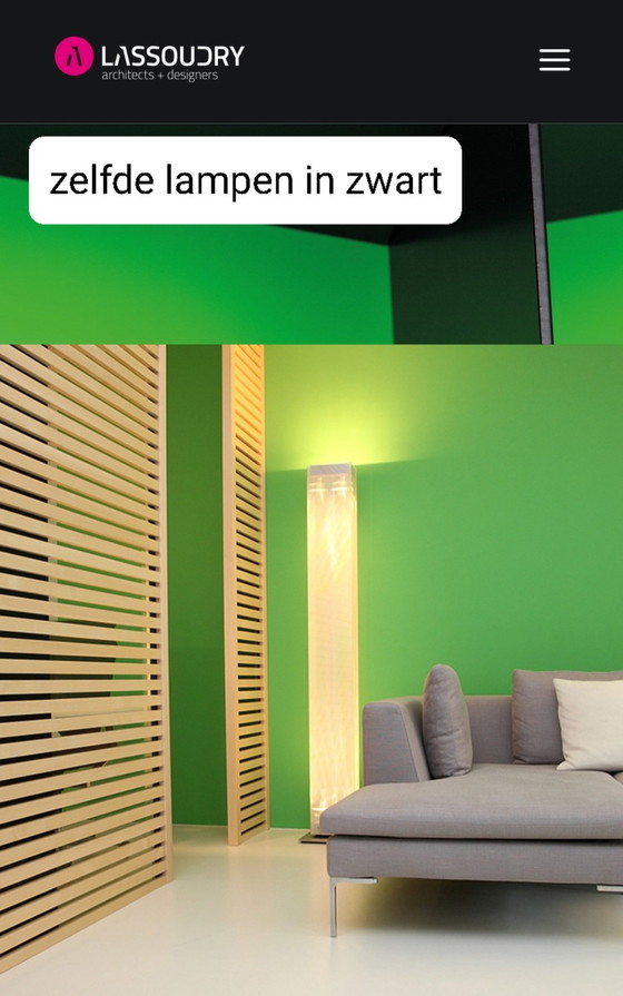 Image 1 of 2x Lassoudry- Ritschl Architekten Lampe