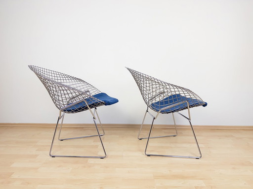 Harry Bertoia Diamond Chairs Vintage 1970Er