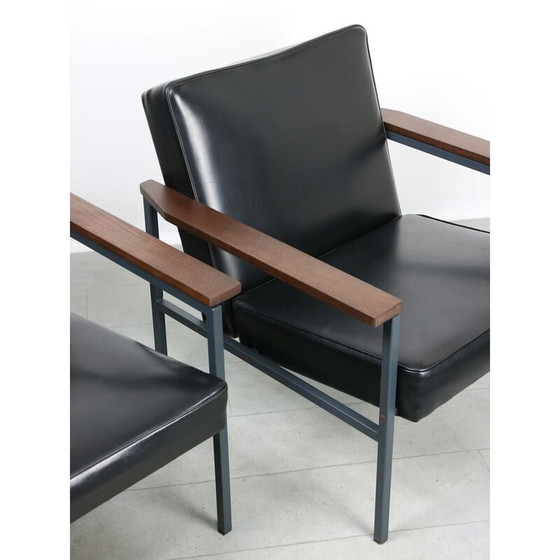 Image 1 of Schwarzer Bauhaus-Sessel, 1970er Jahre