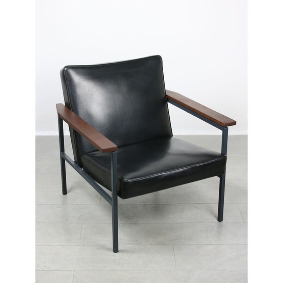 Image 1 of Schwarzer Bauhaus-Sessel, 1970er Jahre