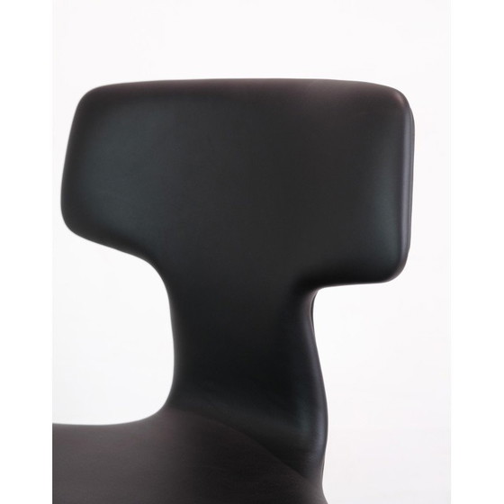 Image 1 of Satz von 6 alten T-Stühlen Modell 3103 von Arne Jacobsen für Fritz Hansen