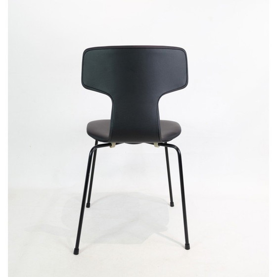 Image 1 of Satz von 6 alten T-Stühlen Modell 3103 von Arne Jacobsen für Fritz Hansen