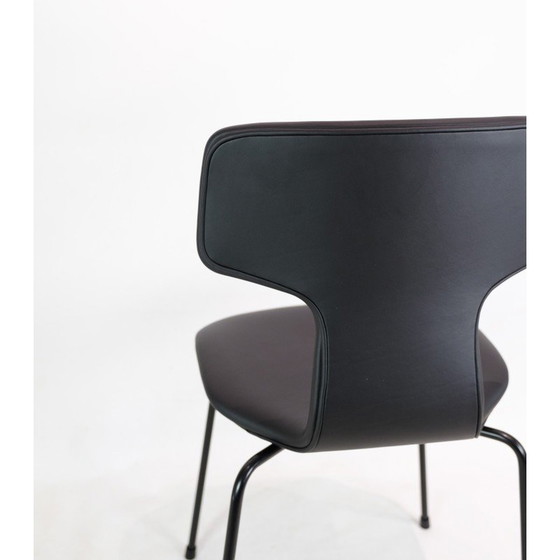 Image 1 of Satz von 6 alten T-Stühlen Modell 3103 von Arne Jacobsen für Fritz Hansen