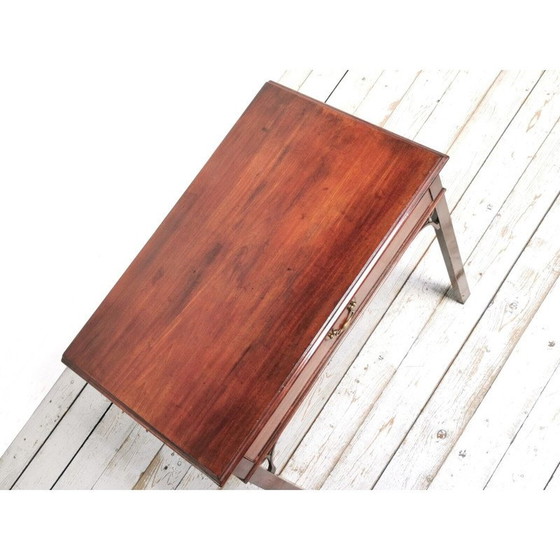 Image 1 of Englischer Beistelltisch aus Mahagoni im Vintage-Stil