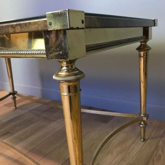 Image 1 of Vintage Couchtisch aus Messing, 1950