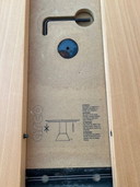 Balance Table Arco (restauriert) 120-179 Arnold Merckx