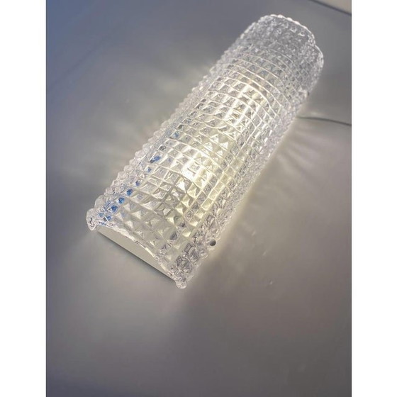 Image 1 of Satz von zwei "Krokodil" Transparente Wandleuchten aus Muranoglas