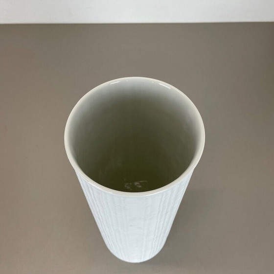 Image 1 of Op-Art-Vase aus Porzellan von Heinrich Fuchs für Hutschenreuther, Deutschland 1970er Jahre