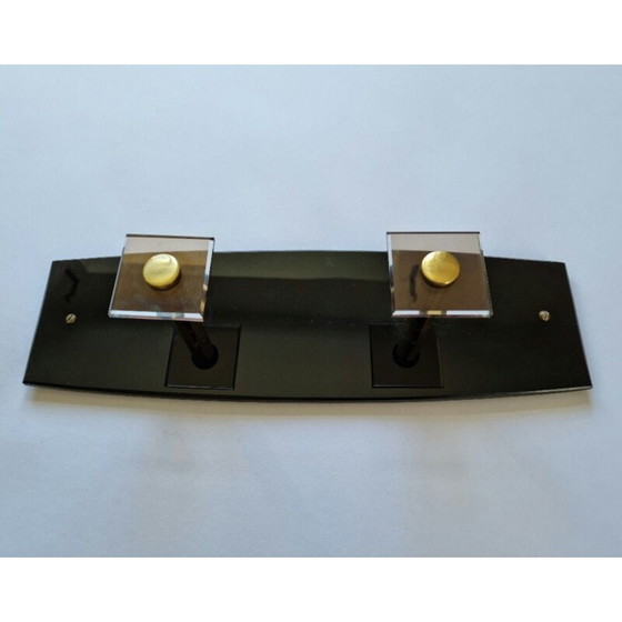 Image 1 of Vintage Wandgarderobe mit Haken, Italien 1960