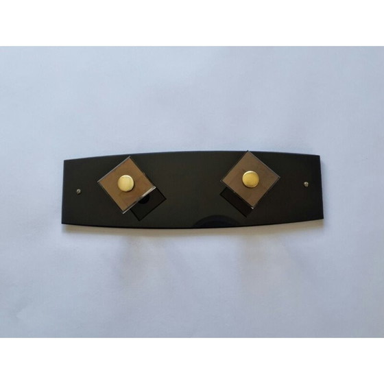 Image 1 of Vintage Wandgarderobe mit Haken, Italien 1960