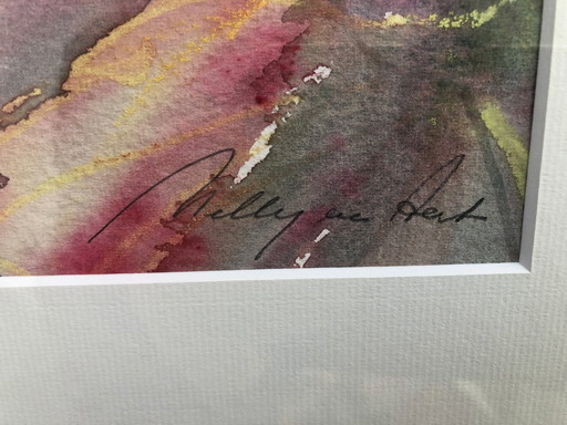 Aquarelle von Nelly Van Aert