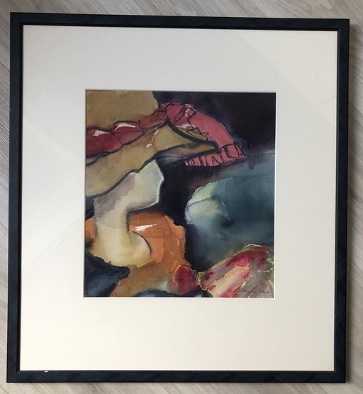 Aquarelle von Nelly Van Aert