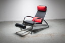 P80 GRAND REPOSE LOUNGE CHAIR & OTTOMAN VON JEAN PROUVÉ FÜR TECTA, 1980ER