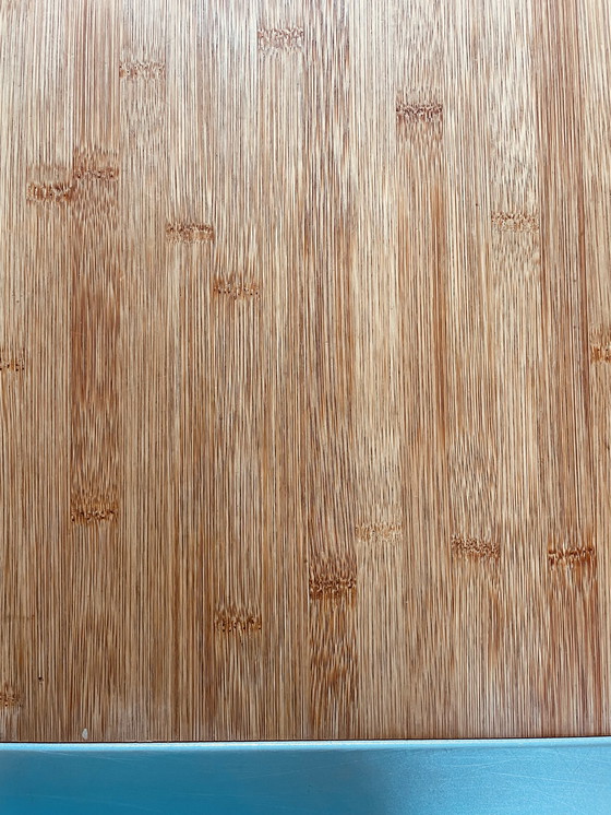 Image 1 of Design-Esstisch mit Bambusplatte