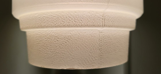 Image 1 of Art Deco Milchglas Pendelleuchte