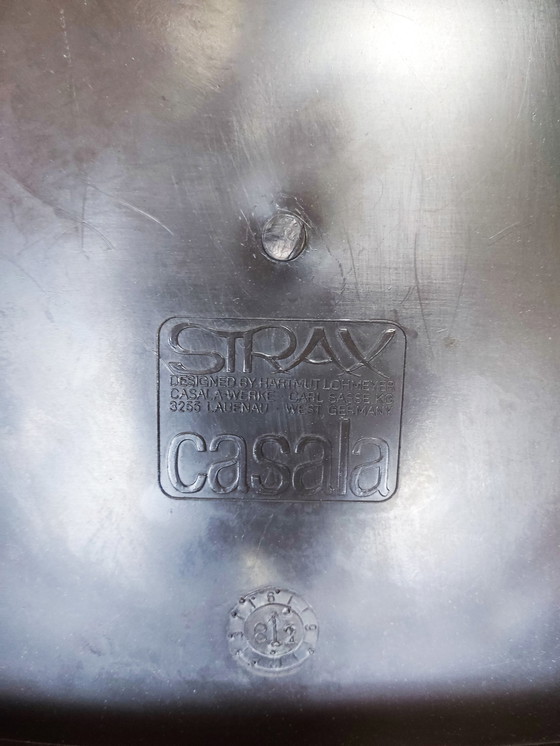 Image 1 of 2x Casala von Hartmut Lohmeyer Strax Stuhl