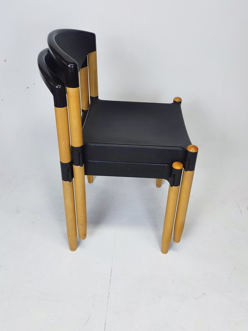 2x Casala von Hartmut Lohmeyer Strax Stuhl