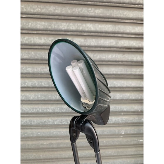 Image 1 of Dunkelgrüne Vintage-Tango-Lampe aus Aluminium und Kunststoff von Stephan Copeland, 1989