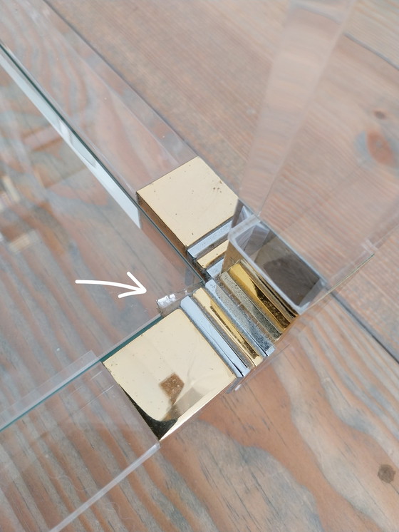 Image 1 of Vintage-Konsole + 2 Beistelltische aus Lucit