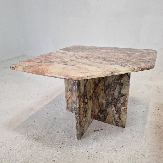 Image 1 of Satz von 3 Couchtischen aus Marmor, Italien 1970