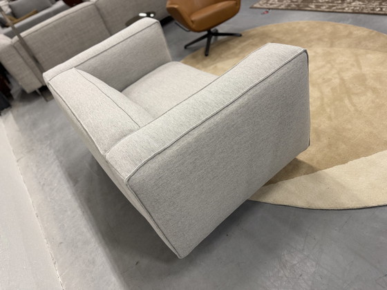 Image 1 of Gelderland 6400 Sofa 2 Sitzer Hallingdal Stoff Grau 160