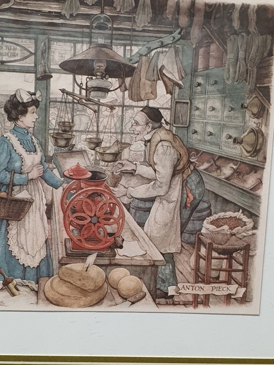 Image 1 of 2050 Gerahmte Porträts von Anton Pieck