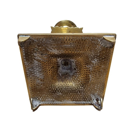 Image 1 of Englischer viktorianischer Kerzenständer aus Messing