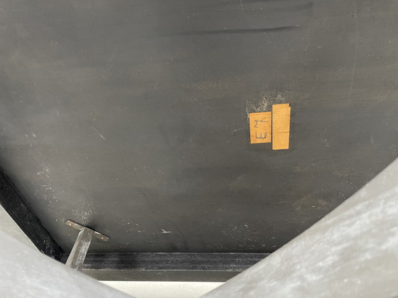 Image 1 of Heinz Lilienthal 70er Jahre Design Geätzter Couchtisch