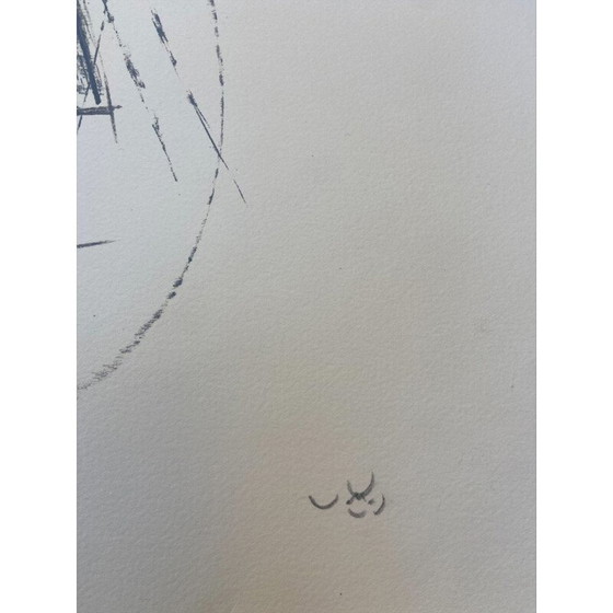 Image 1 of Alte Lithographie von Roberto Matta, 1969