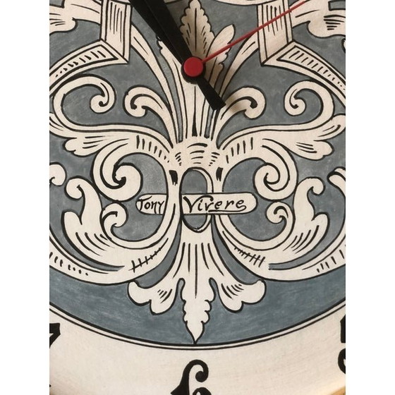 Image 1 of 1990S "Sunbeam" Ahornholz-Uhr