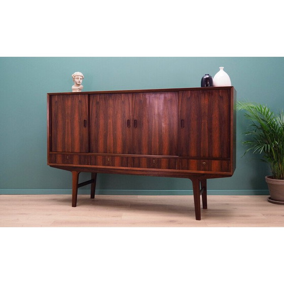 Image 1 of Hochwertiges Sideboard aus Palisanderfurnier, Dänemark 1970