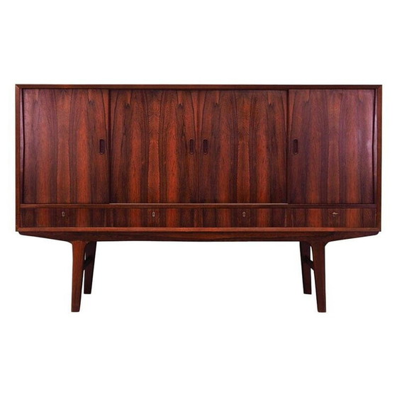 Image 1 of Hochwertiges Sideboard aus Palisanderfurnier, Dänemark 1970