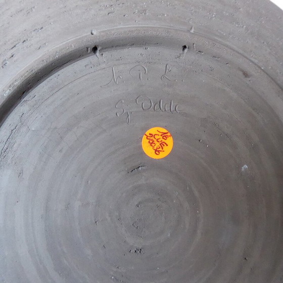 Image 1 of Skandinavischer Vintage-Keramikteller, 1960