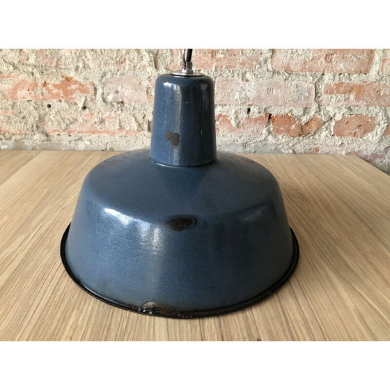 Image 1 of Industrielle Hängelampe aus der Fabrik von Wilkasy A23, 1960er Jahre