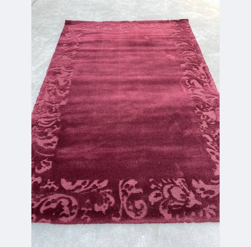 Brink En Campman Wk Wohnen Floral 200 X 300 Cm Dunkelrot
