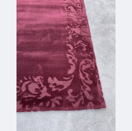 Brink En Campman Wk Wohnen Floral 200 X 300 Cm Dunkelrot