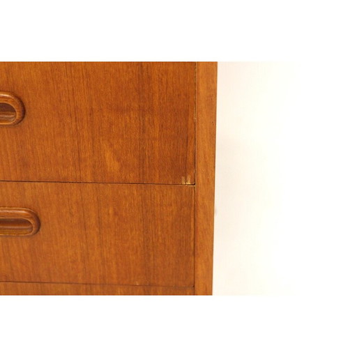 Skandinavisches Vintage-Bücherregal aus Teakholz, Schweden 1960