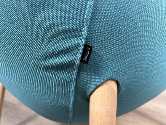 Image 1 of Forma 5 Bow blau - Sessel