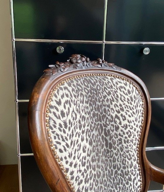 Image 1 of Antiker Schloss-Thronsessel Barock Original Ca.19. Jahrhundert