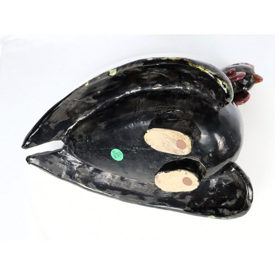 Image 1 of Zoomorphe Vase aus Keramik, 1950-1960