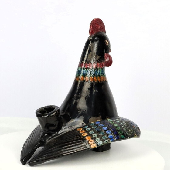 Image 1 of Zoomorphe Vase aus Keramik, 1950-1960