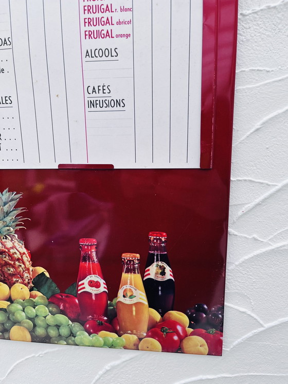 Image 1 of Preiswerbung Authentische Metallwaren "Fruigal