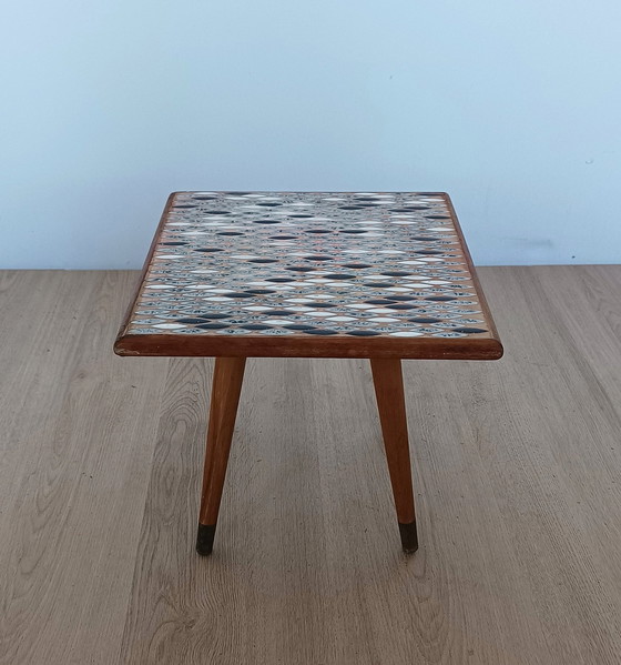 Image 1 of Fifties Mosaik Beistelltisch