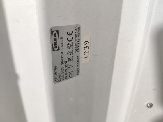 Image 1 of 2x Julie Treuriger für Ikea Wandleuchte