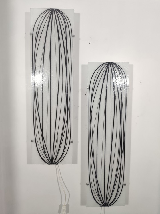 Image 1 of 2x Julie Treuriger für Ikea Wandleuchte