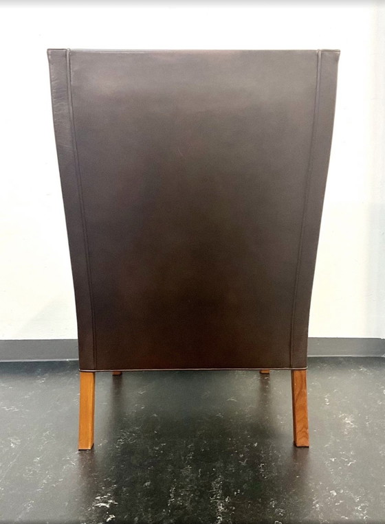 Image 1 of Borge Mogensen  Modell 2204 Leder Ohren-Sessel